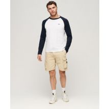 Superdry M7110435a parachute light 29c stone heren short