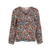 Vila Vipalina v-neck topsu dessin