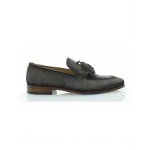 Giorgio 32610 donker blauwe instapper met flosjes en leren zool