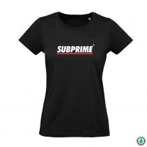 Subprime Wmn tee stripe black