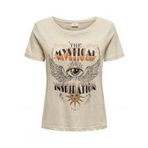 Jacqueline de Yong Vupti slub ss o neck t-shirt