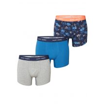 Happy Shorts Heren boxershorts trunks palms 3-pack