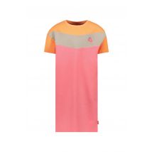 Tygo & Vito Meisjes jurk nelly neon koraal