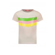 Tygo & Vito Meisjes t-shirt niqe licht steen