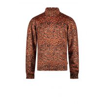 Moodstreet Meisjes top aop velours warm