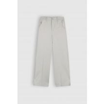 NoBell Meisjes broek wide leg sayla grijs