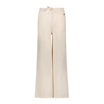 NoBell Meisjes pallazo broek sunet pearled ivory