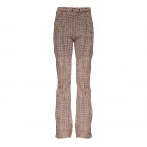 Frankie & Liberty Meisjes broek fleur geruit / canvas