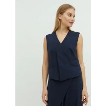MbyM Donker gilet hettie