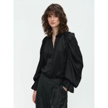 Jane Lushka Su724121 mima blouse technical jersey black