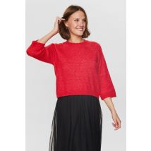 Nümph Nuriette selma pullover 704734 high risk red