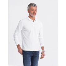 Ombre Poloshirt heren longsleeve - jotz