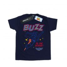 Li-cense Disney dames toy story 4 buzz to the rescue katoenen vriendje t-shirt