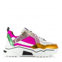 DWRS Label Pluto multi | white/multi lage sneakers dames