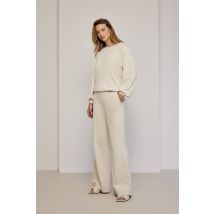 Summum Rome-11580 trousers boot cut punto milano (4s2197)
