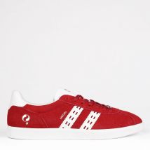 Q1905 Sneaker medal classic donkerrood/wit