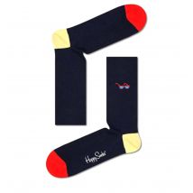 Happy Socks Ribbed embroidery printjes unisex