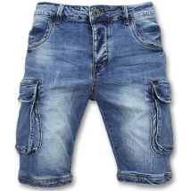 Enos Korte spijkerbroek shorts spijker