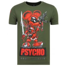 Local Fanatic Psycho mouse party t-shirt