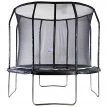 Big Air Extreme 10ft Trampoline with Safety Enclosure Black