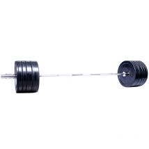 Ironman 140kg Olympic Bumper Weight Set with 86" Olympic Weight Bar