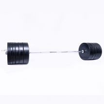 Ironman 200kg Olympic Bumper Weight Set with 86" Olympic Weight Bar