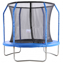 Big Air Extreme 8ft Trampoline with Safety Enclosure Blue