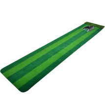 Hilllman PGM Two-Tone Artificial Turf Golf Putting Green with Auto-Return Putting Cup