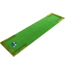 Hillman PGM Portable Artificial Turf Golf Putting Green with Putting Cup