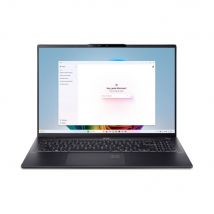 Acer Swift 16 AI OLED Ultra ohut kannettava | SF16-51 | Musta