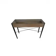 Console Window en chêne et verre, Ethnicraft