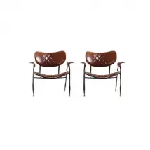 Lot de 2 fauteuils vintage années 50, Rima