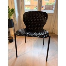 Chaise Lavenham noire de Patricia Urquiola, DePadova