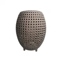 Table Basse Capsule en Aluminium, JANUS et Cie