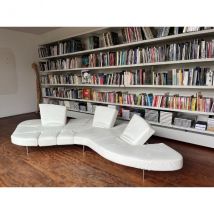 Canapé Flap blanc, Edra