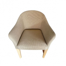 Fauteuil Normal en tissu et cuir, Giorgetti