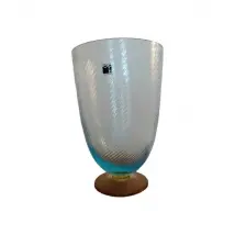 Vase en verre soufflé de Murano, Carlo Moretti
