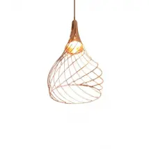 Suspension Mongolfière en cuivre, Linea Light