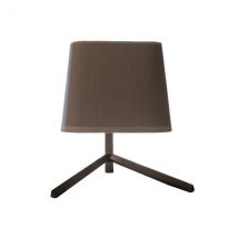 Lampe de table Couture Ta en bronze brossé, Contardi Lighting