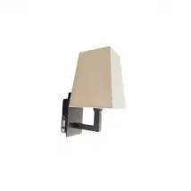 Applique murale Quadra AP en tissu (gris), Contardi Lighting