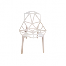 Chaise empilable d'extérieur Chair One de Konstantin Grcic, Magis