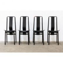 Lot de 4 chaises Irma par Achille Castiglioni (années 70), Zanotta
