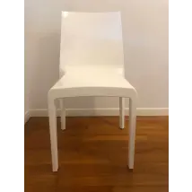 Chaise Eveline blanche, Rexite