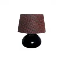 Petite lampe de table en tissu et céramique, Missoni