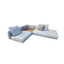 Canapé modulable et composable avec table basse Campus de Mauro Lipparini, Natuzzi