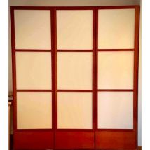Armoire Sato en bois de cerisier avec panneaux, De Padova