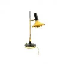 Lampe de table vintage 533 laiton (années 50), Lumi Milano