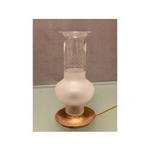 Lampe de table en laiton vieilli, Lumi Milano