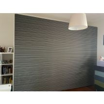Armoire Et Voilà avec façade en tissu, Lago