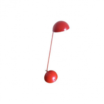 Lampe de table Minikini rouge de Barbieri et Marinelli (années 80), Tronconi